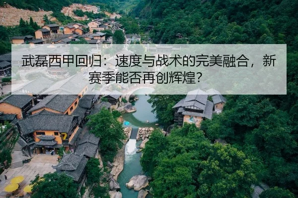 武磊西甲回归:速度与战术的完美融合,新赛季能否再创辉煌?